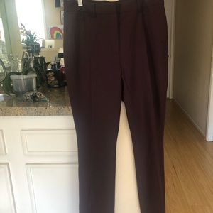 Port houndstooth slim boot pants